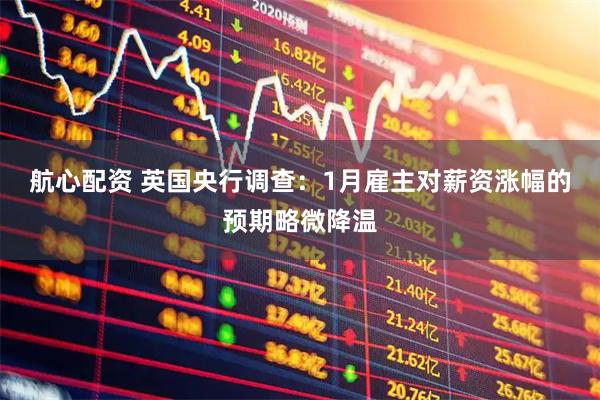 航心配资 英国央行调查：1月雇主对薪资涨幅的预期略微降温
